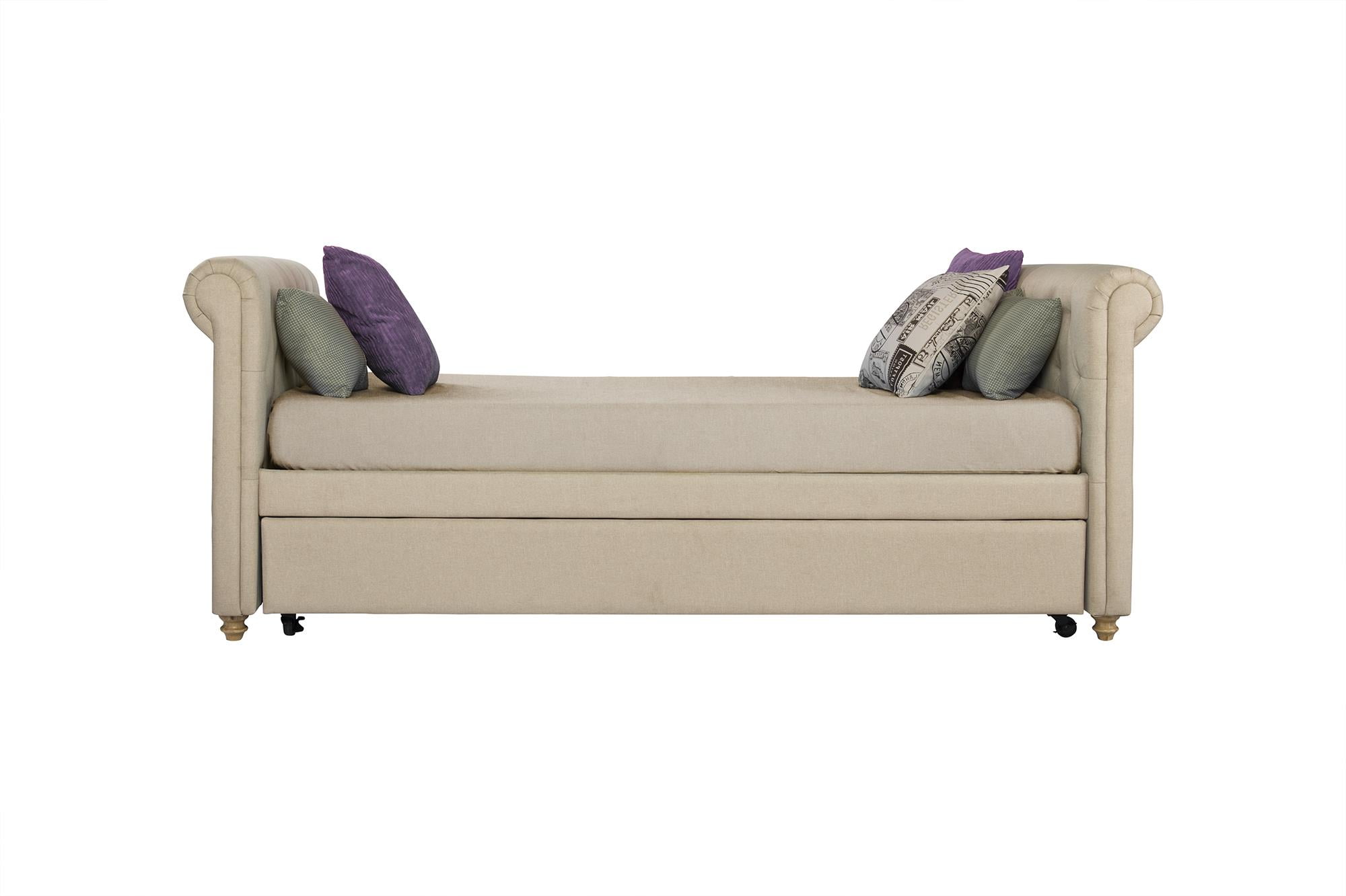 Dhp sophia upholstered queen full trundle deals