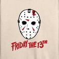 thumbnail image 3 of Friday the 13th - Ski Mask And Logo - Women's Lightweight French Terry Long Sleeve Shirt, 3 of 5