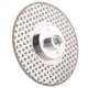 thumbnail image 3 of Hoja de con Rueda de Corte de Diamante Soldada Al Vacío M14, Disco de Doble Cara, Corte de Mármol, Hormigón y Baldosas de Cerámica de 125 mm, 3 of 5