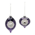thumbnail image 2 of Melrose Purple Glass Reflector Ornaments  Set of 12, 2 of 4