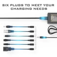 thumbnail image 3 of Cargador BOEEA 42 V 2A universal con 7 enchufes para iones de litio de 36 V, 3 of 6