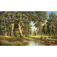 thumbnail image 2 of Glassl, Helmut 18x12 Black Ornate Wood Framed with Double Matting Museum Art Print Titled - AFTER THE RAIN, 2 of 4