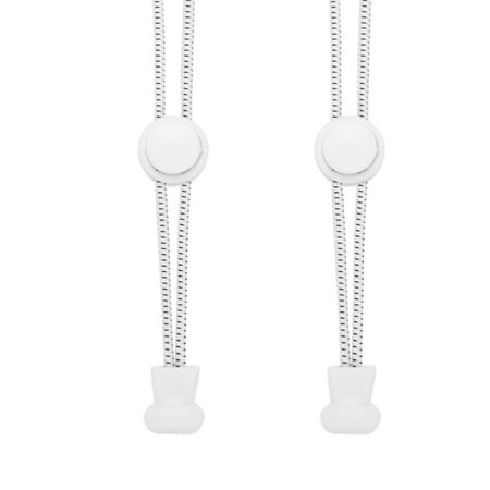Lace Lock Shoe Charm - EEEkit Shoe Laces (Elastic No Tie Shoelaces) for Sneakers, Boots or Tennis, Running Shoes - Adjustable Tieless Shoelaces with Lock System