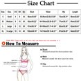 thumbnail image 3 of Traje de baño sexy con sujetador acolchado de playa de color sólido de una pieza para mujer Fridja  nalpqowj51704, 3 of 9