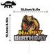 thumbnail image 3 of Cake Topper HMCON, cabeza de dinosaurio, feliz cumpleaños, de tiranosaurio, 3 of 5