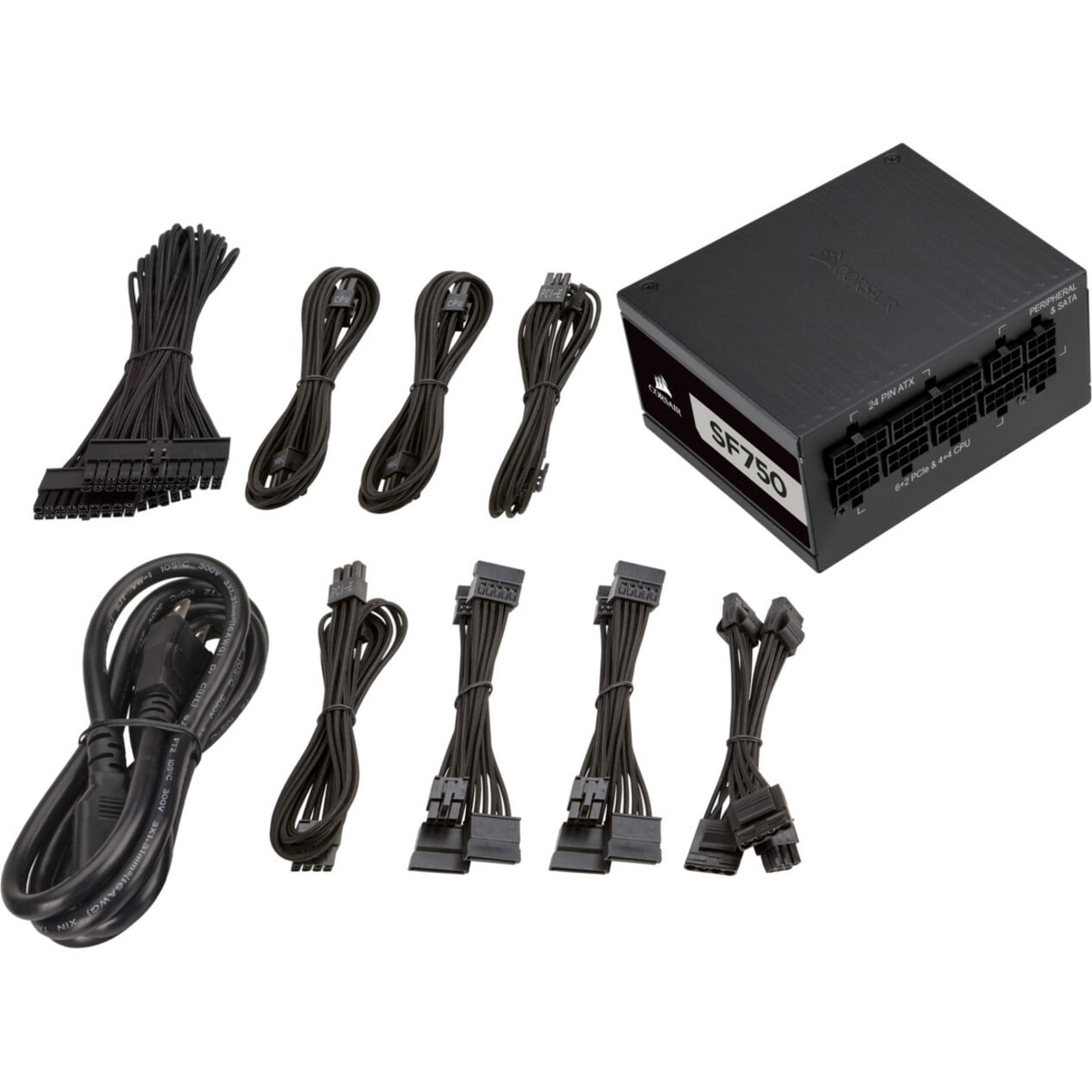 Corsair ATX Computer Parts SF750 750W SFX 80+ Platinum Certified