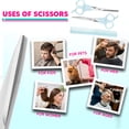 thumbnail image 5 of New Style Kit, tijeras para cortar el cabello, tijeras para adelgazar y peine, 3 piezas Vhermosa, 5 of 5