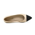 thumbnail image 3 of DREAM PAIRS Women’s Comfortable Ballet Dressy Work Pointed Toe Flats Shoes NUDE SDFA227W size 8, 3 of 6