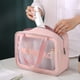 thumbnail image 3 of Bolsa de lavado impermeable para viajes, bolsa de almacenamiento portátil de PVC para separación de ropa seca y húmeda, bolsa de cosméticos impermeable, 3 of 4