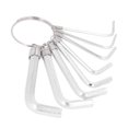 thumbnail image 3 of Metric Hex Wrench Set,8Pcs Hex Key Wrench Hex Wrench Set Hand Tool Built for Professionals, 3 of 7