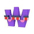 thumbnail image 1 of MOC Bloques de construcción Puzzle Carta Monstruo Juguetes de dibujos animados abcd 26 letras Combinación de transformación, para las niñas Regalo de vacaciones, 1 of 10