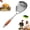 1pc, variant on Wooden Handle Stainless Steel Skimmer,Fryer Skimmer Spoons with Heat-Resistant Long Handle,Deep Fryer Scoop for Kitchen Cooking Frying Draining