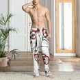 thumbnail image 2 of Saiise Monkey Print Mens Pajama Pants for Men,Mens Lounge Pants,Funny Gifts for Men,Men's Pajama Bottoms-X-Large, 2 of 6