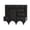 Black, variant on Plastic Garden Border Fence, Weather Resistant Lawn Edge Barrier, Grass Stone Separation Panel, Flexible Landscape Edging for Yard Landscaping, Tree Ring and Outdoor Garden