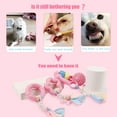 thumbnail image 6 of 6 Pcs Puppy Chew Toys Set, Cute Safe Rope Toys Teeth Clean Toys Set with Cotton and Rubber for Small Dogs, Washable Cotton Rope Dog Toy, 6 of 7