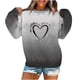 thumbnail image 1 of Moda mujer manga larga cuello redondo señoras impresas señoras sudadera Tops blusa Pompotops gfhjh9531, 1 of 4