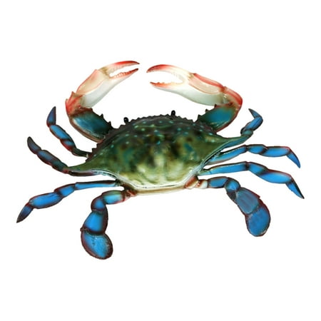 6 Inch Maryland Blue Crab Beach Wall Decor Resin (Best Maryland Blue Crab Delivery)