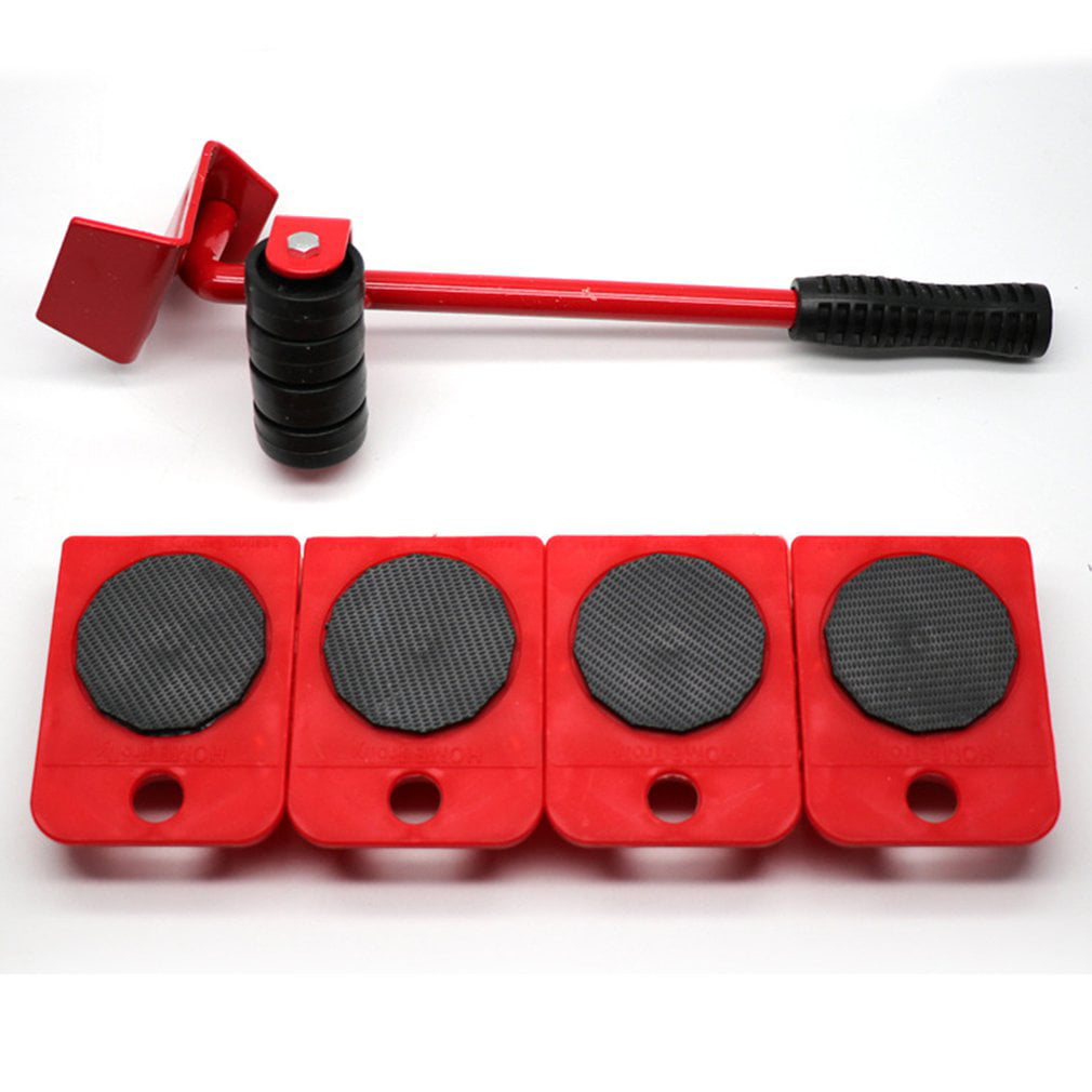 Furniture Lifter Easy Moving Sliders 5Pcs Mover Tool Set Moving Lifting Tool 