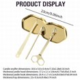 thumbnail image 3 of Promotion!!Candle Tool Kit Fire Extinguishing Candle Tool Versatile Easy To Use Sturdy And Elegant Christmas Candle Accessories, 3 of 7