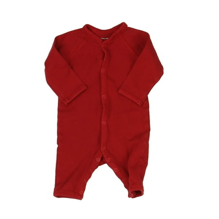 

Pre-owned Primary.com Boys Red Long Sleeve Outfit size: 0-3 Months