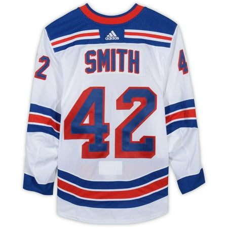 Brendan Smith New York Rangers Game-Used #42 White Jersey vs. Vegas Golden Knights on January 8, 2019 - 1994 Stanley Cup Anniversary Night - Size 56 - Fanatics Authentic (Best Slots In Vegas 2019)