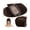 Darkest Brown, variant on Hair Toppers for Women 6"-18" Real Human Hair with Bangs, 7x12.5cm Silk Base Clip In Hair Extension 150% Densiny Indian Hair Straight Hair Pieces