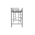 Your Zone Brittain Twin Metal Loft Bed, Silver - image 10 of 20