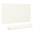 thumbnail image 1 of Uxcell 24"x13" Gran Tapete de Escritorio, Almohadilla Grande de Cuero PU de Doble Cara, Blanca, 1 of 6