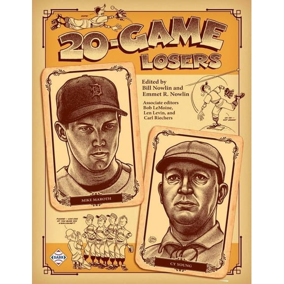 Baseball Lives 20-Game Losers, Book 51, (Paperback)