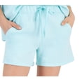 thumbnail image 5 of ID Ideology Womens Drawstring Fleece Shorts Blue S, 5 of 6