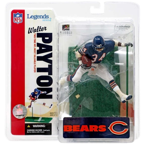 McFarlane NFL Sports Picks Legends Series 2 Walter Payton Action Figure (Blue Jersey)