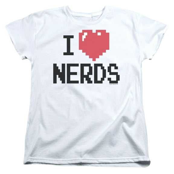 - I Heart Nerds - Women's Short Sleeve Shirt - Large