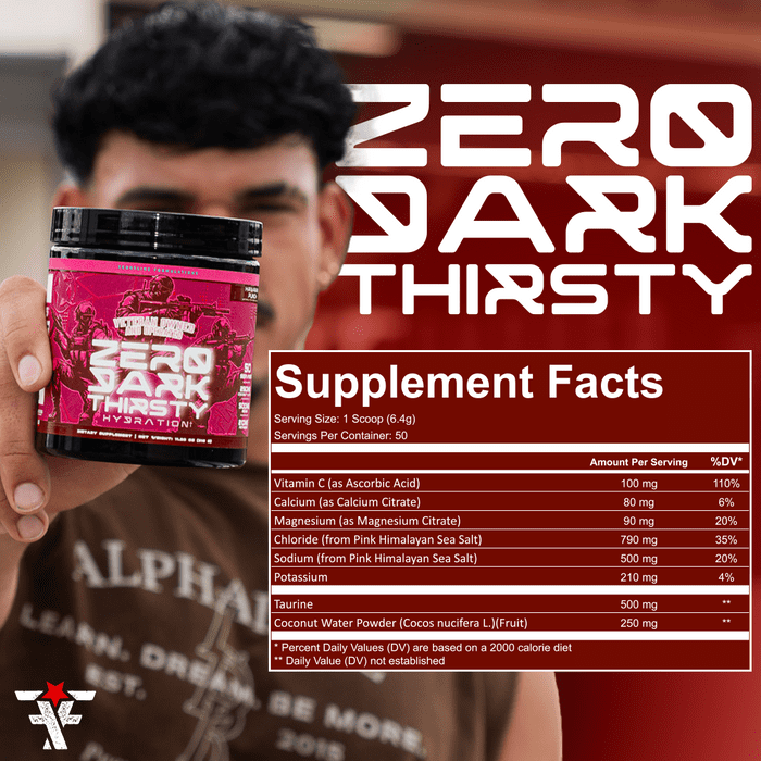 Frontline Formulations Zero Dark Thirsty, Electrolyte Supplement, Hawaiian Punch Flavor, 30 Servings