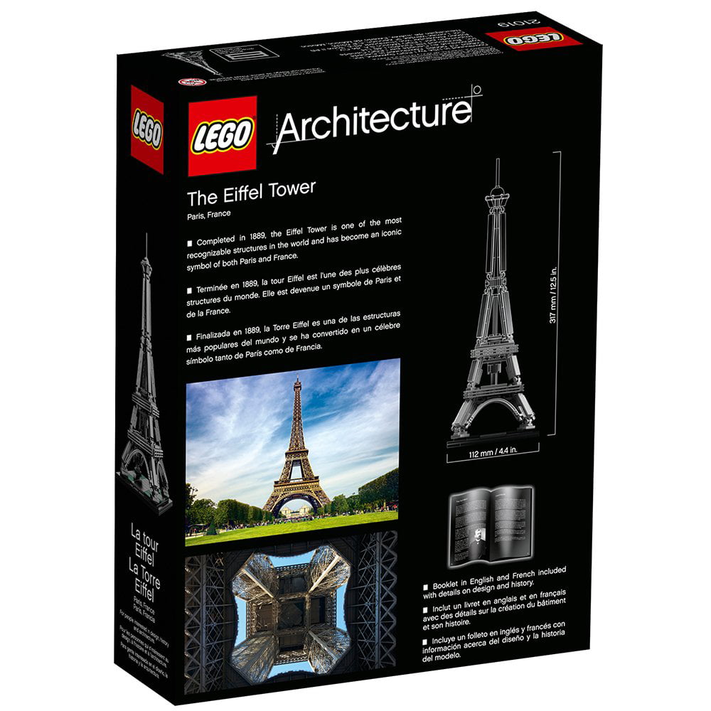 New LEGO Architecture 21019 The Eiffel Tower Free Shipping 