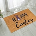 thumbnail image 6 of YIMWNYI Easter Doormat, Non-Slip Entryway Rug, Indoor Outdoor Coir Mat, Spring Decorative Floor Carpet for Home and Patio, Durable and Weather Resistant Welcome Mat, Funny Easter Themed Doormat, 6 of 7