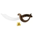 thumbnail image 4 of CIMAXIC Party 1 Set Pirate Swords Rings Playset Halloween Plastic Sword Cosplay Toy For Stage Performance Prop Toys Cosplay Jewelry Pirate Party Decorations,18.11"X5.12"X1.97", 4 of 5