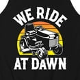 thumbnail image 3 of Instant Message - We Ride At Dawn Mower - Men's Jersey Tank Top, 3 of 6