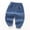 Dark Blue, variant on Spazoro Kids Boys Jeans, Casual Spring Solid Color Elastic Waist Denim Pants for Child Boys Dark Blue Size 2-3T