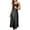 Black, variant on WIZUTIZ Sundresses for Women Trendy Silk Strappy Flowy Solid Sun Dresses Sleeveless V-Neck Beach Dress for Lady Mini Dress Comfy Anniversary Dress White