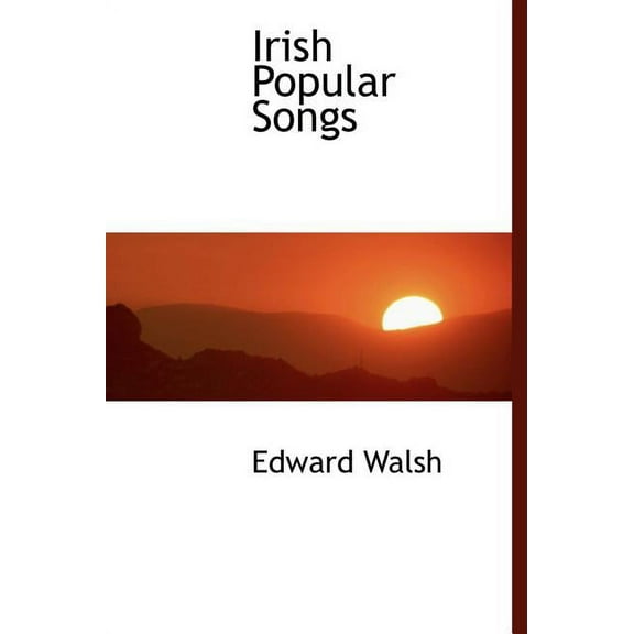 Irish Popular Songs (Hardcover)