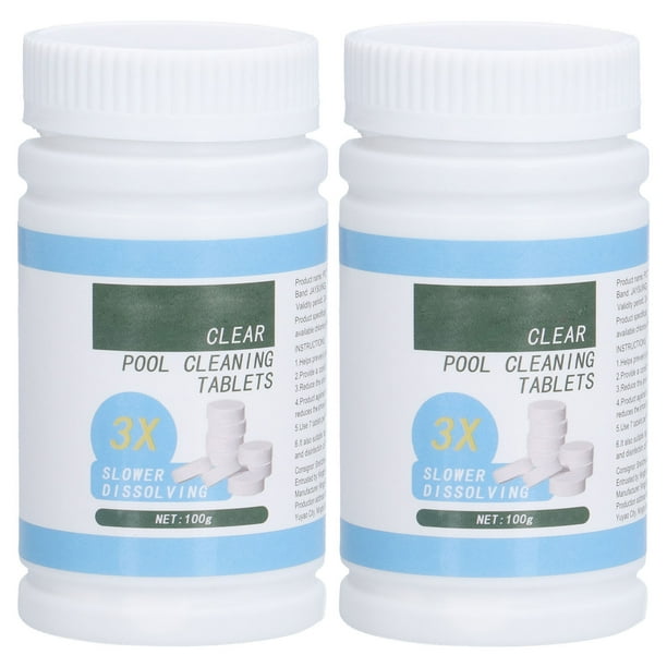 Swimming Pool Chlorinated Tablets Effervescent Tablets Water Cleaning Bath Water Purification