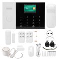 thumbnail image 1 of Sistema de alarma antirrobo WIFI + GSM + GPRS TFT de 2,4 pulgadas, Detector con botón SOS para vigilancia del hogar para Tuya 100-240V (Enchufe europeo), 1 of 10