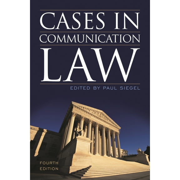 Pre-Owned Cases in Communication Law (Paperback) 1442226242 9781442226241