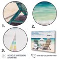 thumbnail image 3 of Designart Relax At The Beach III Canvas Wall Art, 3 of 5