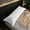 White, variant on Surpdew Washed Cotton Pillowcase for Hair and Skin Linen Feel Soft Comfortable Breathable 1 Pcs Pillow Case with Envelope Closure Solid Cornflower Blue Body 39”*19"