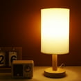 thumbnail image 3 of Lamp Shade Desk Lamp Cloth Lampshade Cylinder Lampshade Universal Household E27 Lamp Shade Bedside Lampshade, 3 of 6