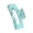 Glacier Blue, variant on Stylish Hair Claw Clip With Striped Candy Color Design Oversized Barrettes For Fine Updos Hair Daily Use Strong Grip