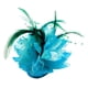 thumbnail image 2 of Accesorio para el cabello para mujer, broche de flores de plumas, adornos de ramillete azul, 2 of 9