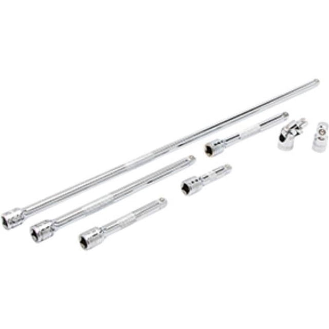 GEARWRENCH 86535 0.25 in Drive Tool Sockets Set 7 Piece Chrome Finish