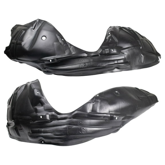 TRQ Front Inner Fender Liner Set Fits Select 2015-2022 Dodge Challenger CH1248172 CH1248173 CH1249172 CH1249173